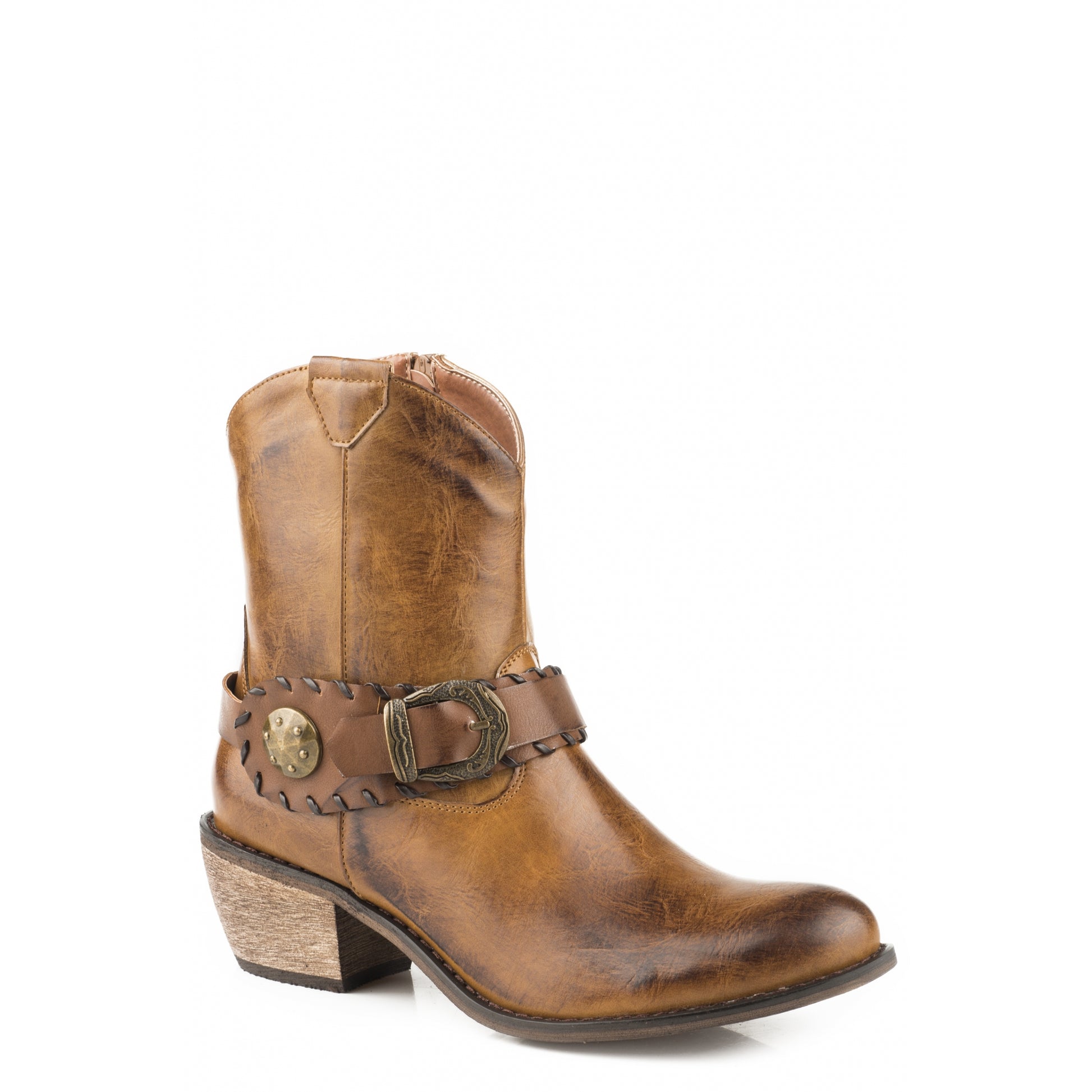 Roper Ladies Mae Shorty Leather Boots