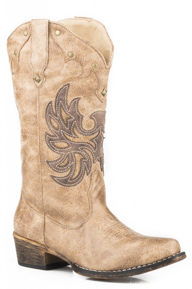 Roper Ladies Vintage Faux Leather Western Boots
