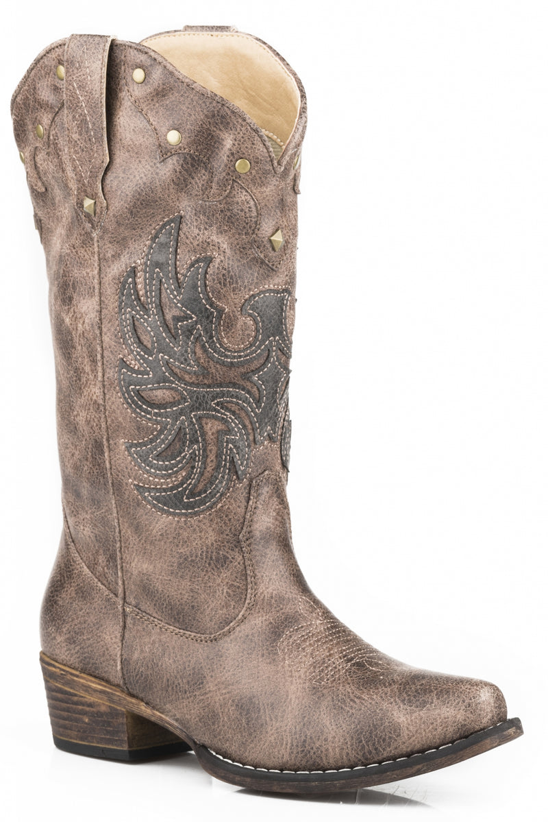 Roper Ladies Vintage Faux Leather Western Boots