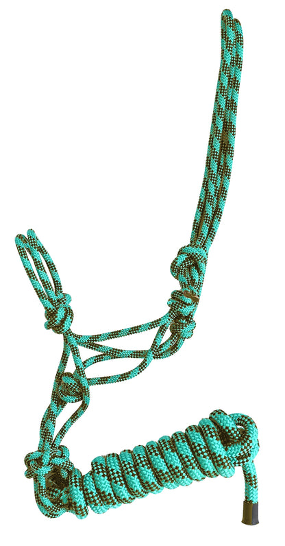 Gatsby Cowboy Rope Halter with Lead