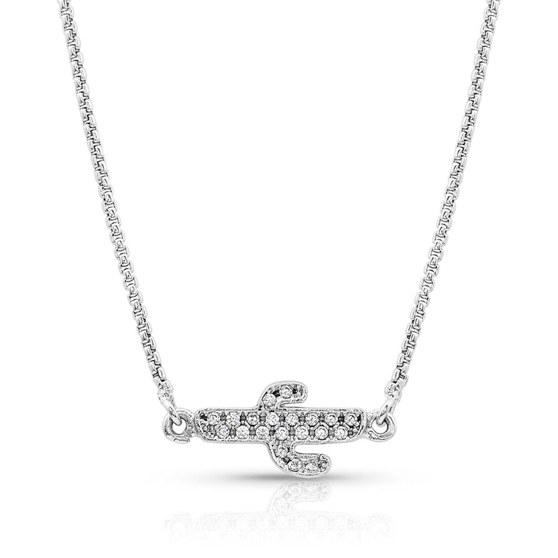 Montana Silversmiths Two Sides To Every Cactus Necklace