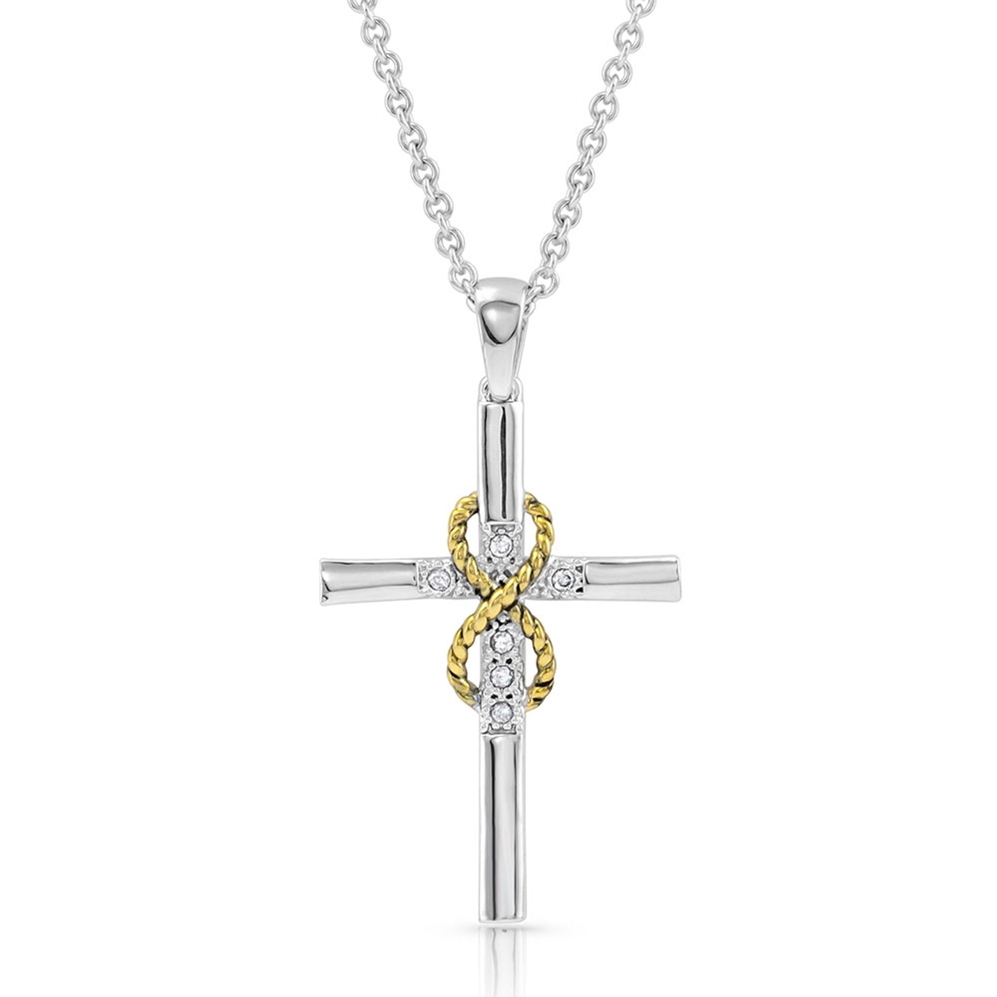 Montana Silversmiths Eternal Faith Cross Necklace
