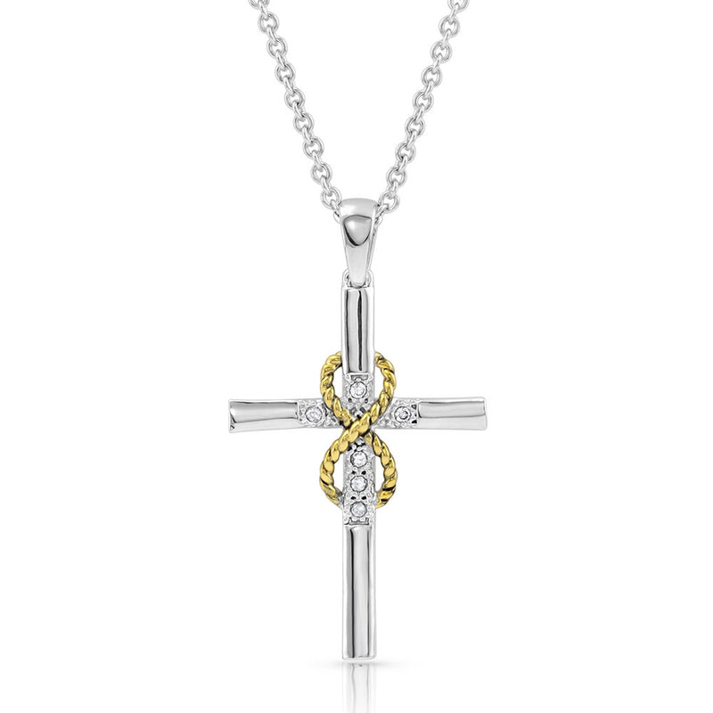 Montana Silversmiths Eternal Faith Cross Necklace