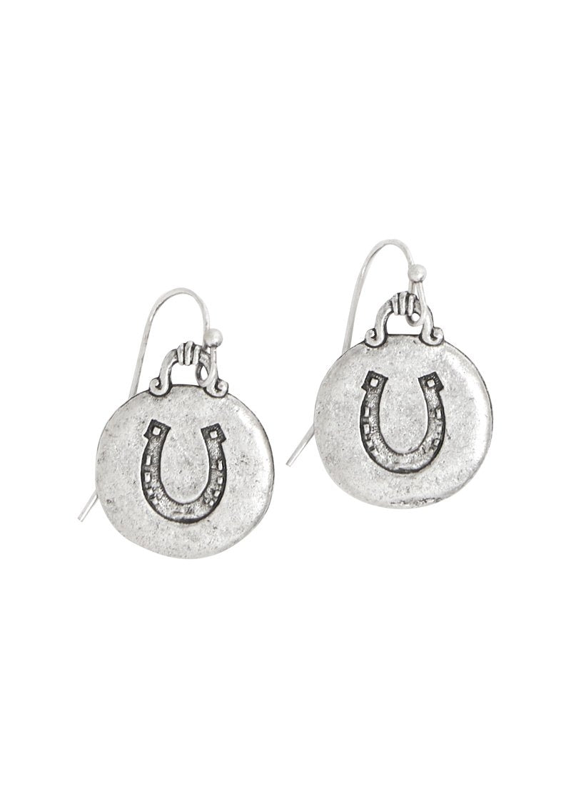 EQL by Kerrits Lucky Medallion Earrings