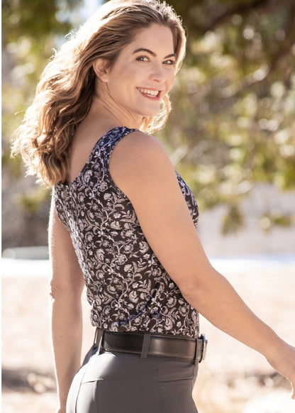 EQL by Kerrits Ladies Organic Cotton Printed Tank Top