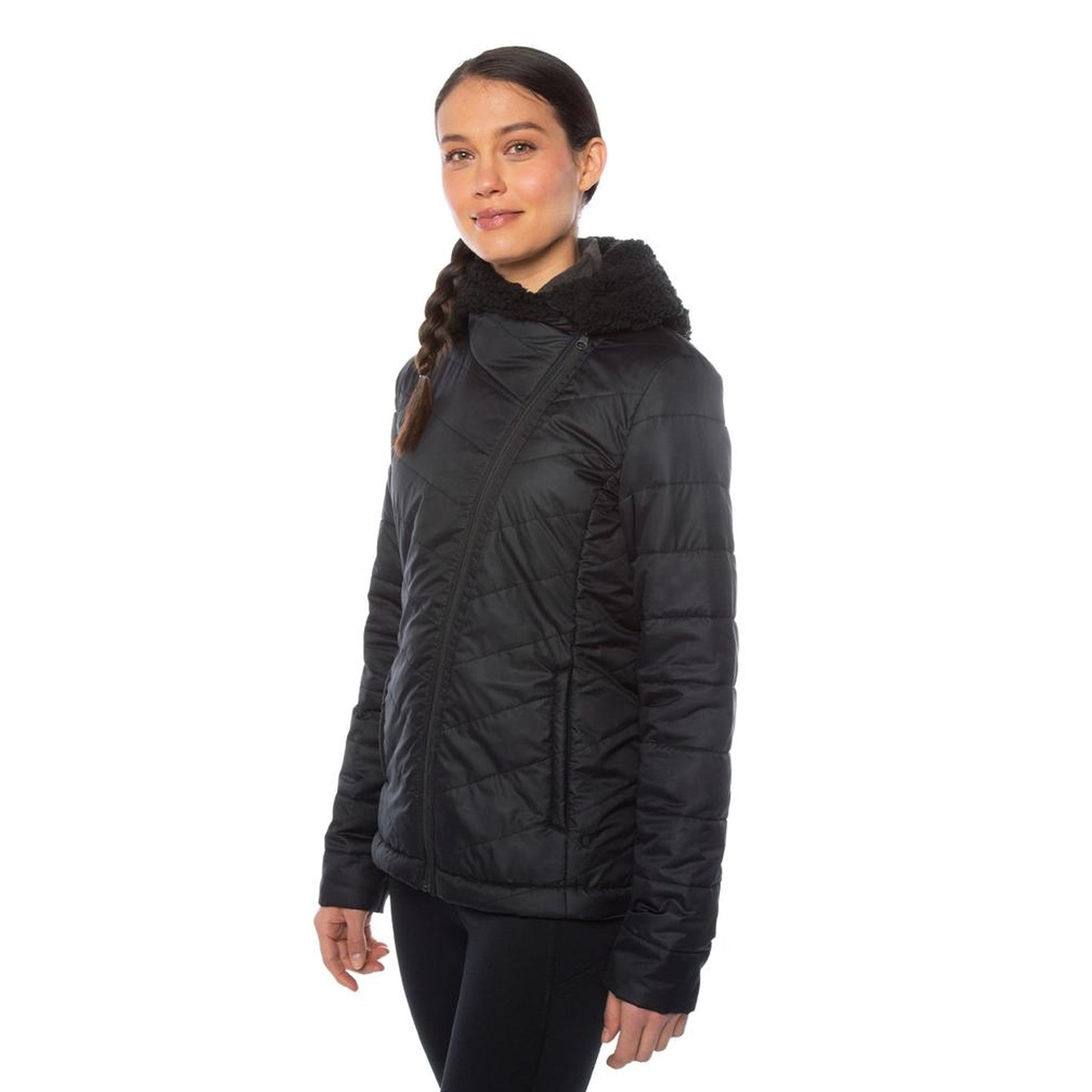 EQL by Kerrits Ladies Sherpa-Lined Quilted Jacket