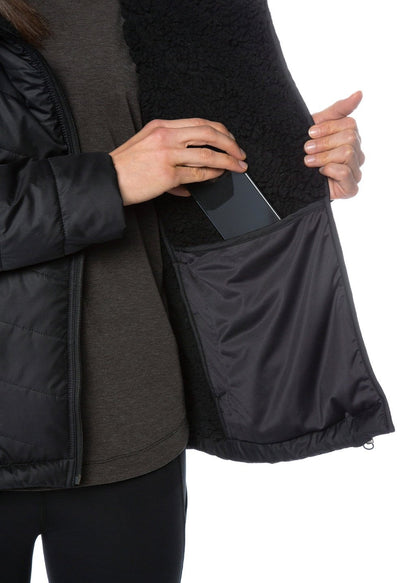 EQL by Kerrits Ladies Sherpa-Lined Quilted Jacket