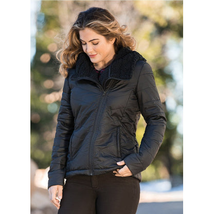 EQL by Kerrits Ladies Sherpa-Lined Quilted Jacket