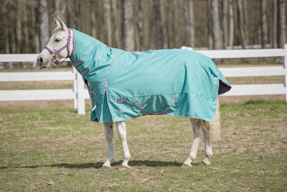 TuffRider 1200D Comfy Winter Medium Weight Turnout Blanket Detachable Neck 200 grams