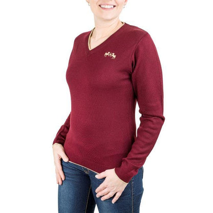 Equine Couture Ladies Morgan V-Neck Sweater