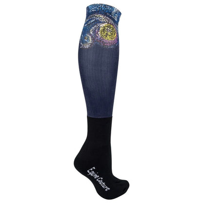 Equine Couture Ladies Over The Calf Boot Socks