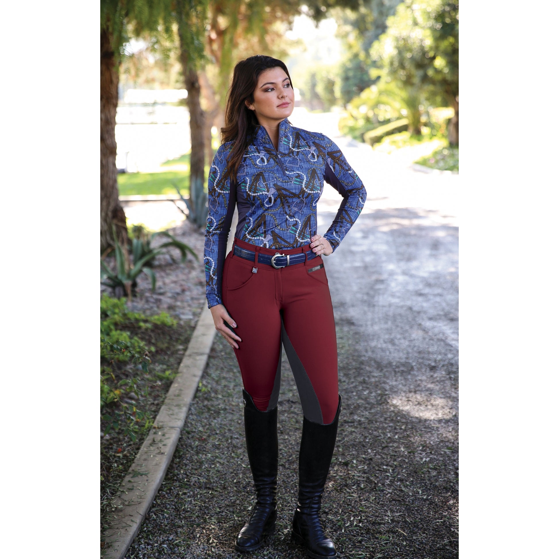 Romfh Ladies Champion 3-Button FS Breeches