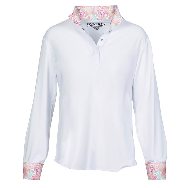 Ovation Kids Ellie Tech Long Sleeve Show Shirt