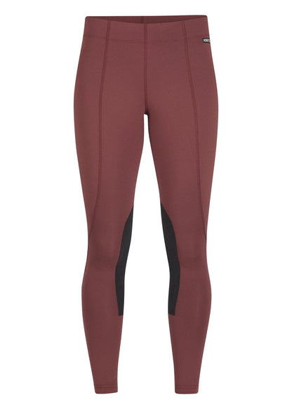 Kerrits Ladies Flow Rise Knee Patch Performance Tights