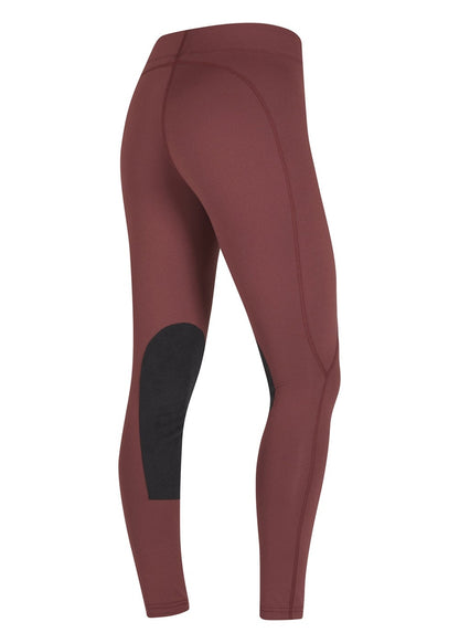 Kerrits Ladies Flow Rise Knee Patch Performance Tights