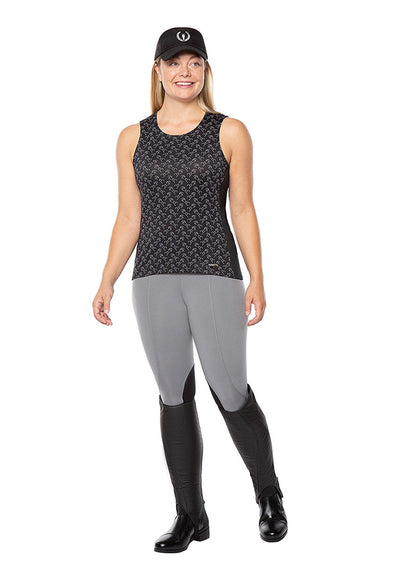 Kerrits Ladies Flow Rise Knee Patch Performance Tights