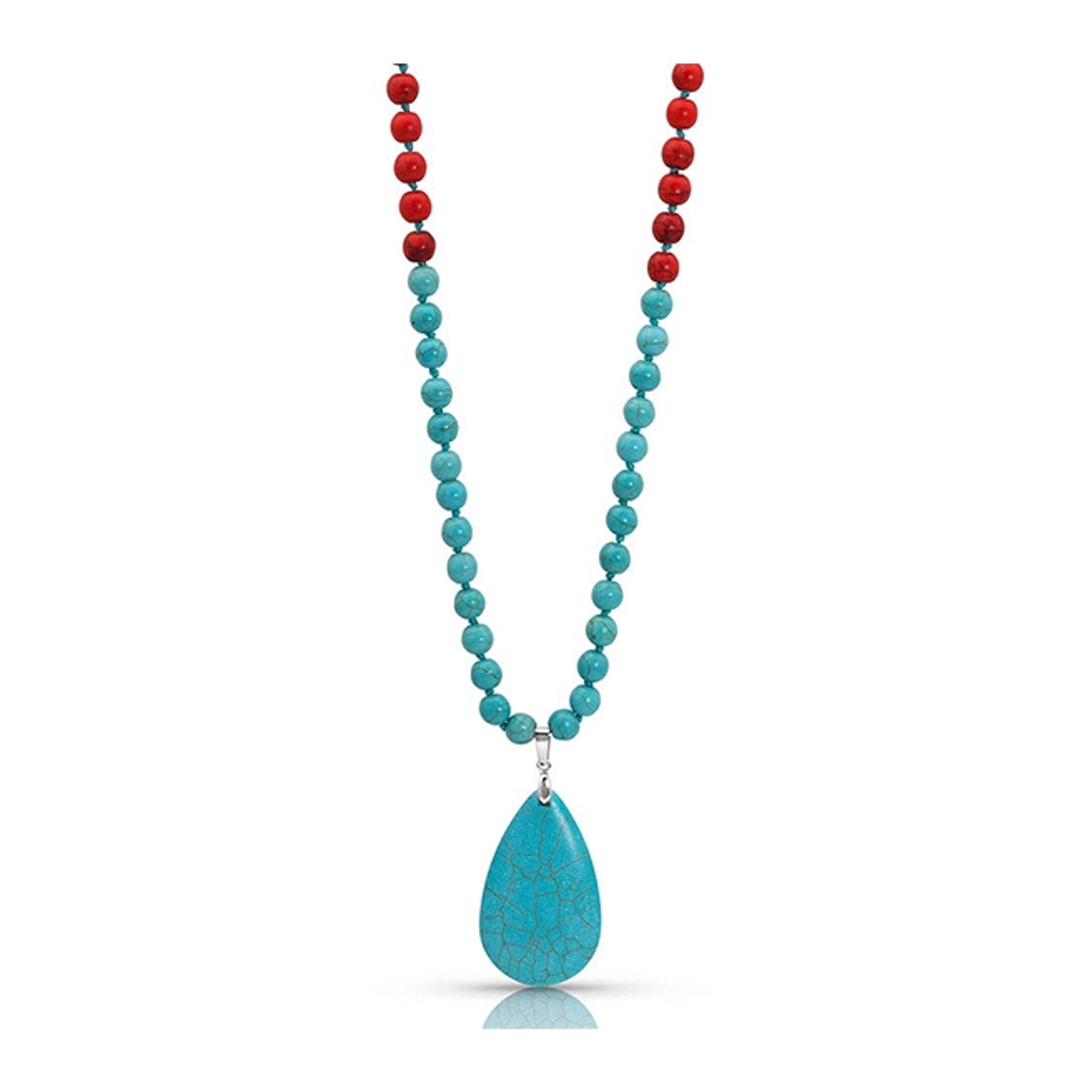 Montana Silversmiths Colors of Strength Beaded Attitude Necklace