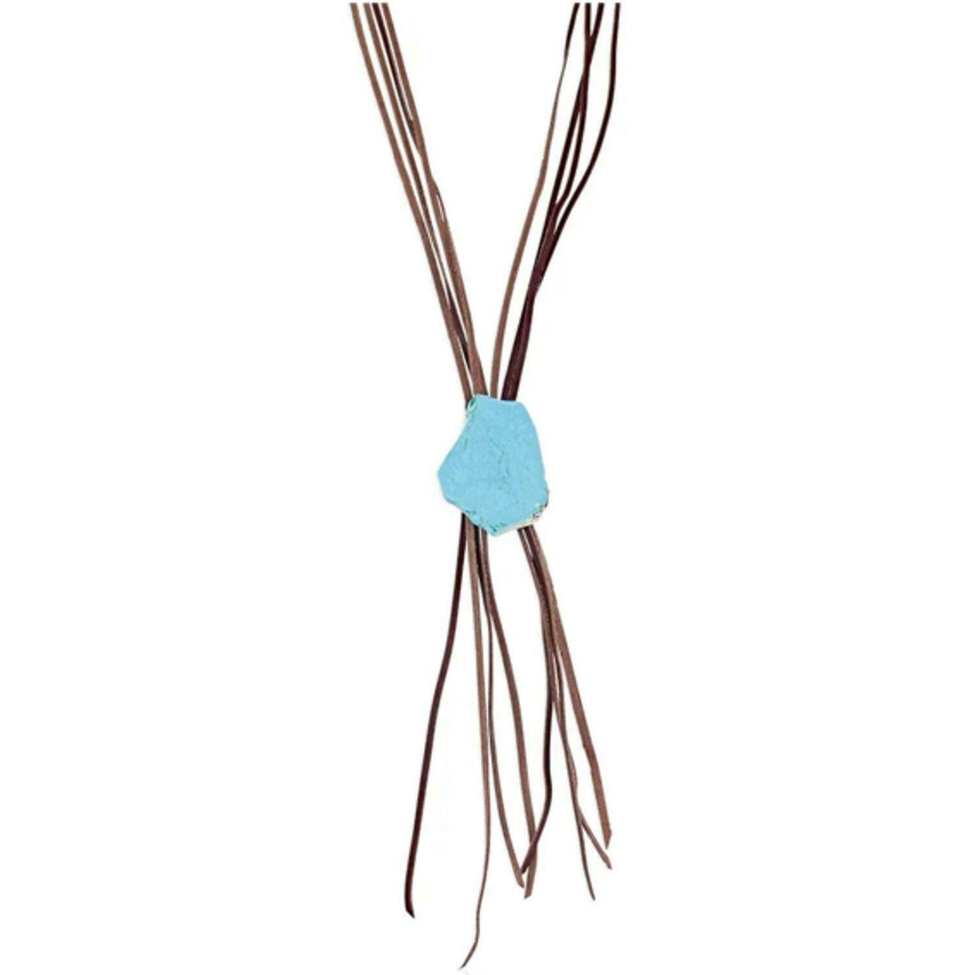 Montana Silversmiths Ladies Simplistic Corded Leather Necklace