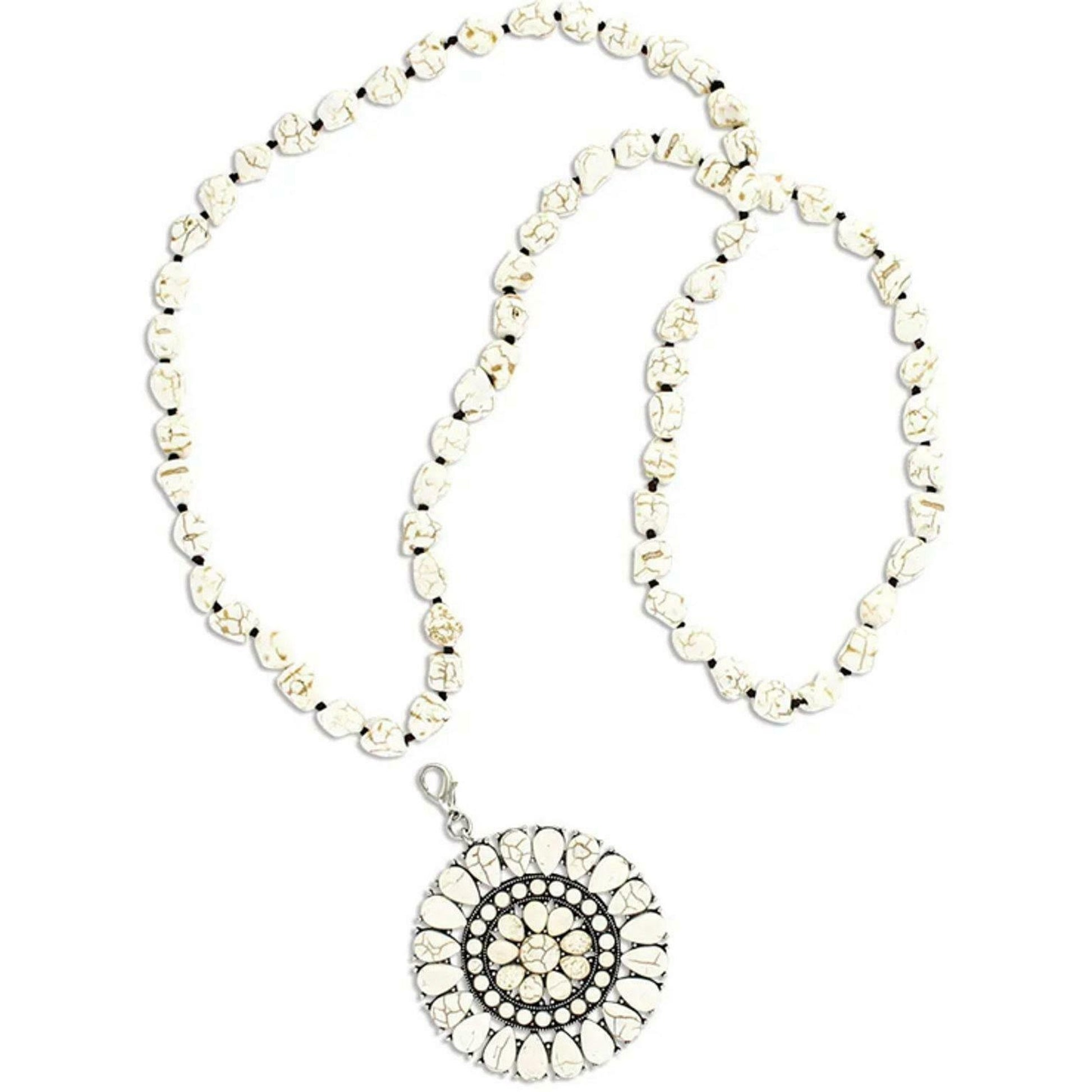 Montana Silversmiths Ladies Early Morning Silver Dollar Necklace