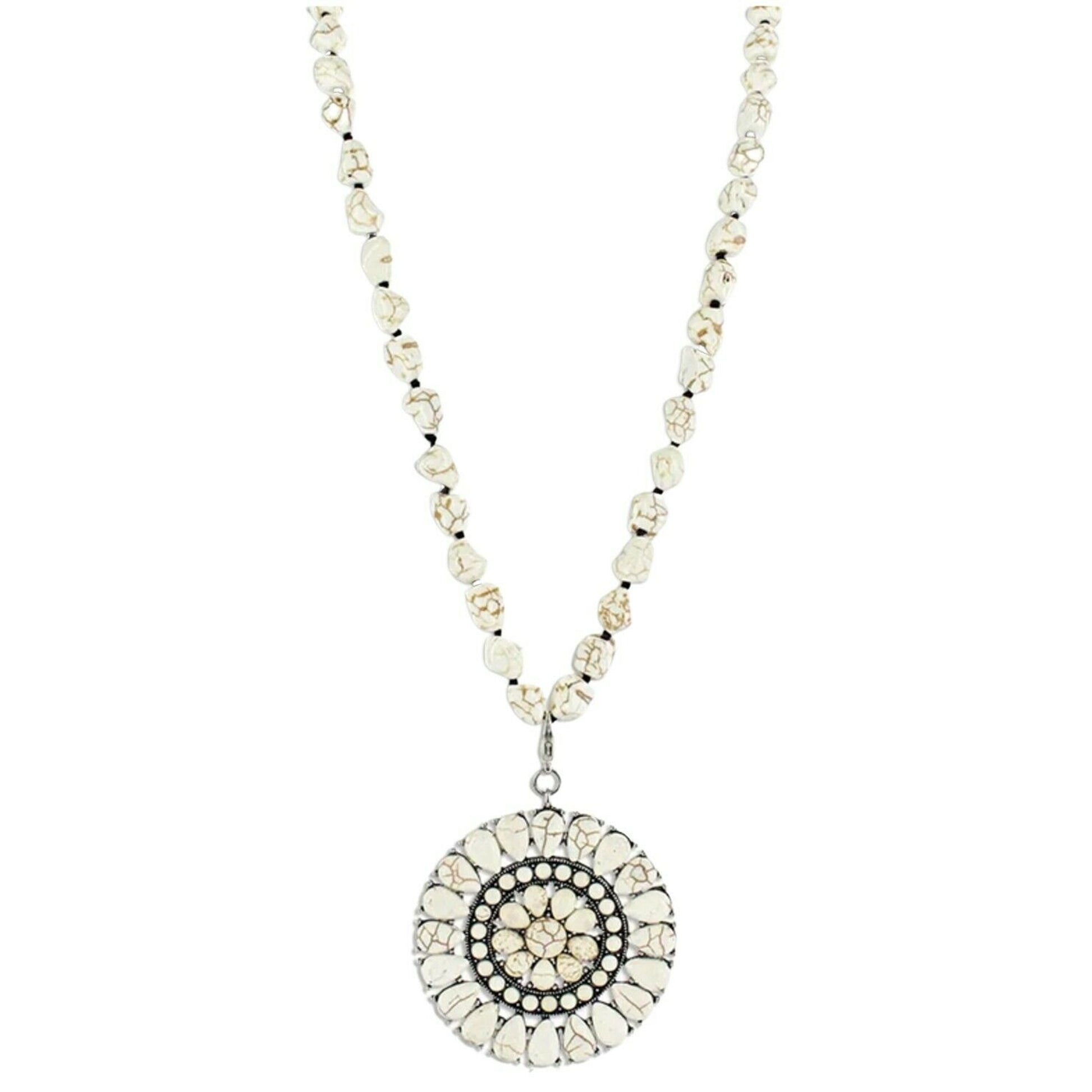 Montana Silversmiths Ladies Early Morning Silver Dollar Necklace
