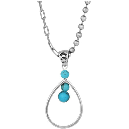 Montana Silversmiths Down To Earth Teardrop Necklace