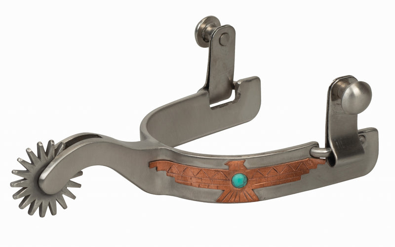 Weaver Ladies Thunderbird Spur with Turquoise Accent