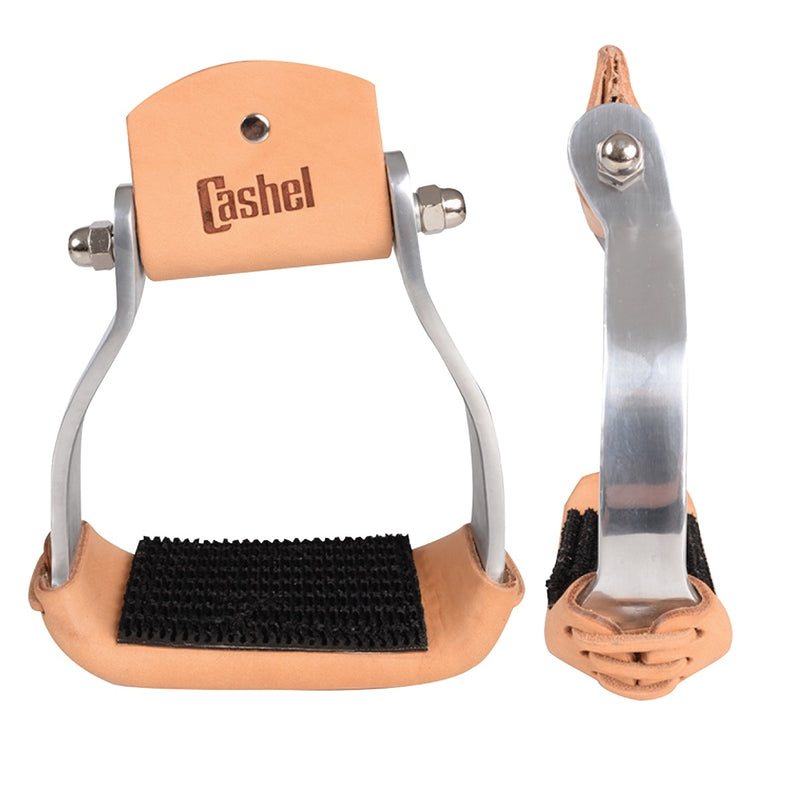 Cashel Aluminum Slanted Stirrup with 2.5-inch Neck