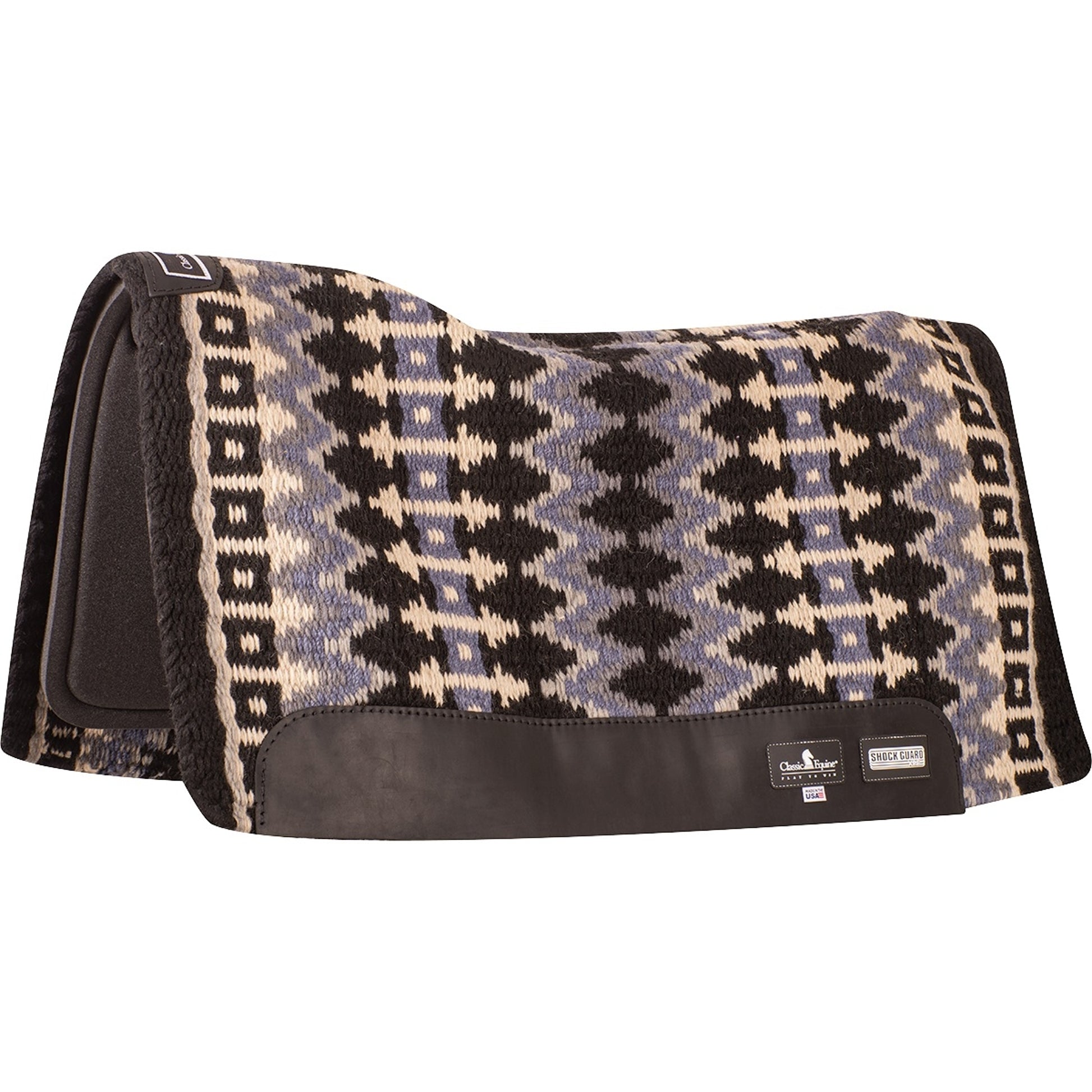Classic Equine Shock Guard Blanket Top Saddle Pad - 3/4-inch Thick