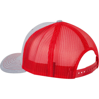 Classic Rope Snapback Ball Cap with Round Rubber Patch Logo