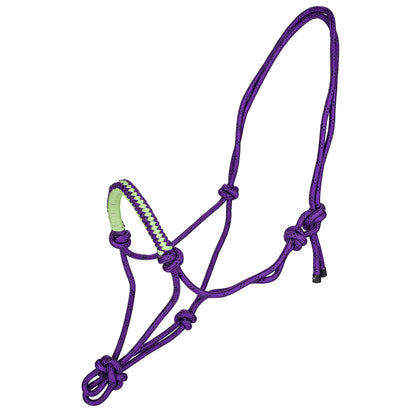 Tabelo Rope Halter with Braided Noseband