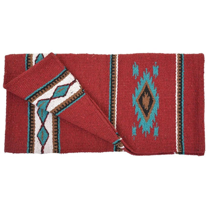Diamond R Double Weave Saddle Blanket