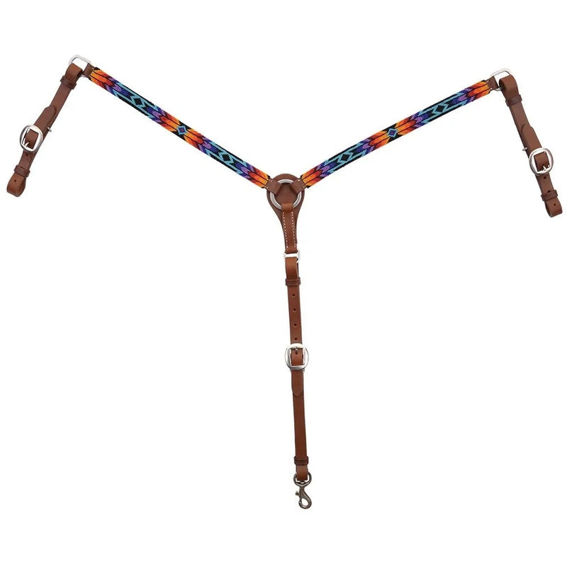Circle Y Infinity Wrap Beaded Breast Collar