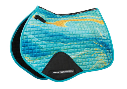 Weatherbeeta Prime Marble Jump Shaped Saddle Pad