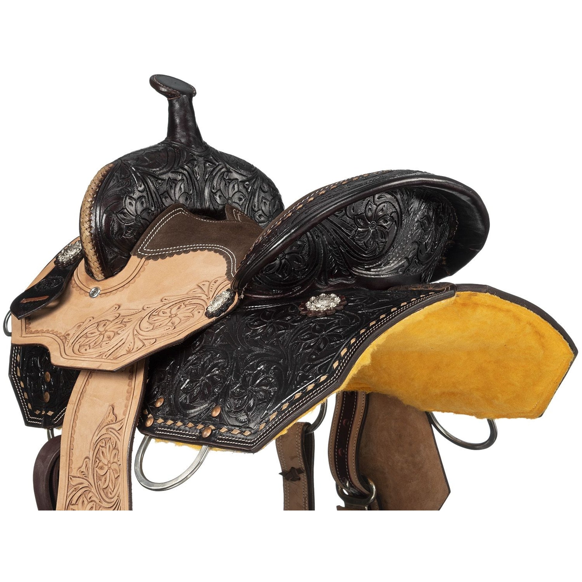 Silver Royal Youth Bisbee Barrel Saddle