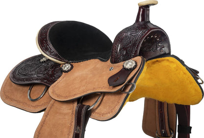 Silver Royal Youth Half Breed Roper Saddle