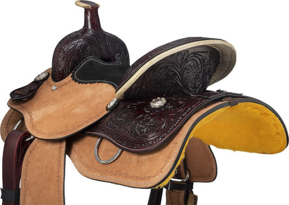 Silver Royal Youth Half Breed Roper Saddle