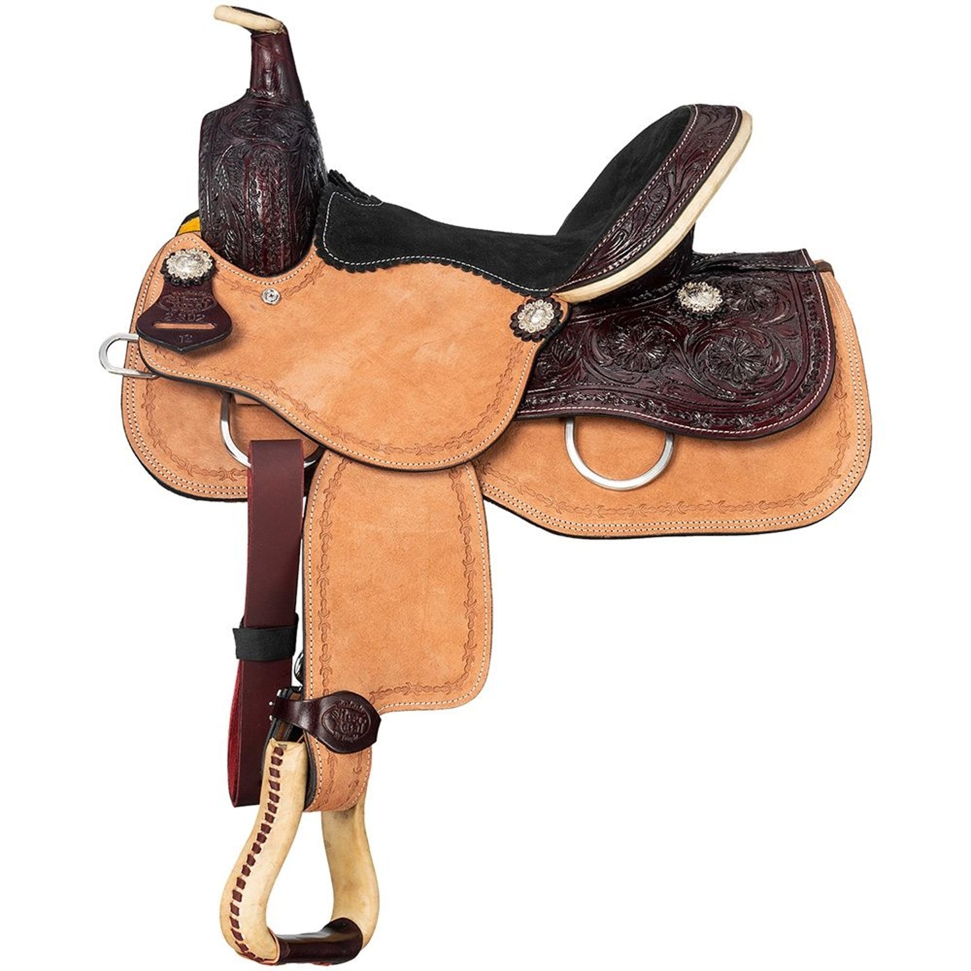 Silver Royal Youth Half Breed Roper Saddle