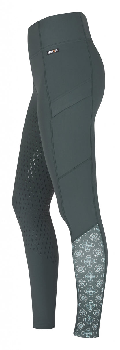Kerrits Ladies Thermo Tech Full Leg Print Tights