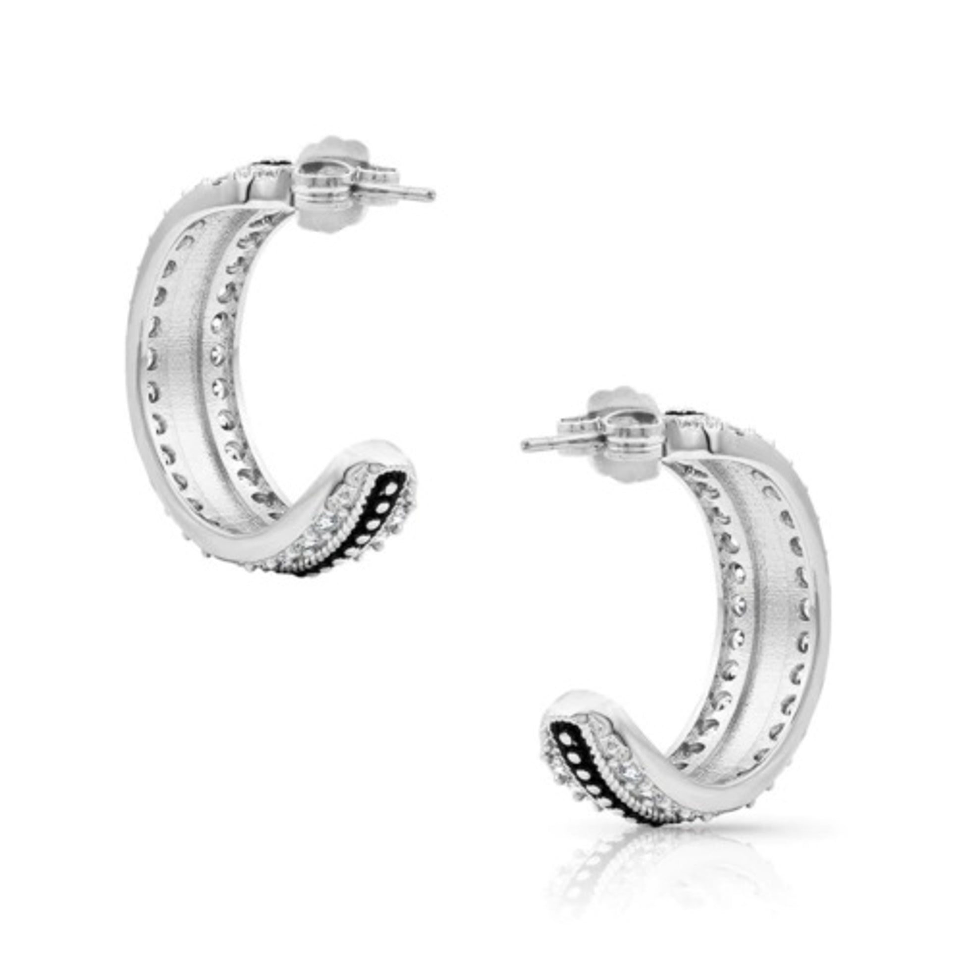 Montana Silversmiths Halo Beauty Hoop Earrings