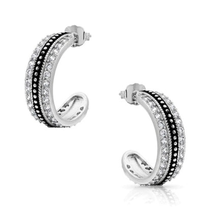 Montana Silversmiths Halo Beauty Hoop Earrings