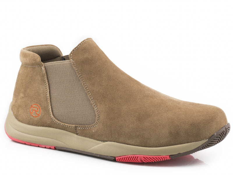 Roper Mens Romeo Side Gore Pattern Slip-On Shoes