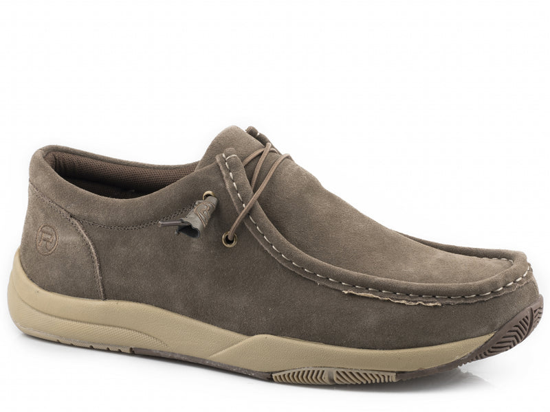 Roper Mens Suede Leather Two Eyelet Chukka Shoes