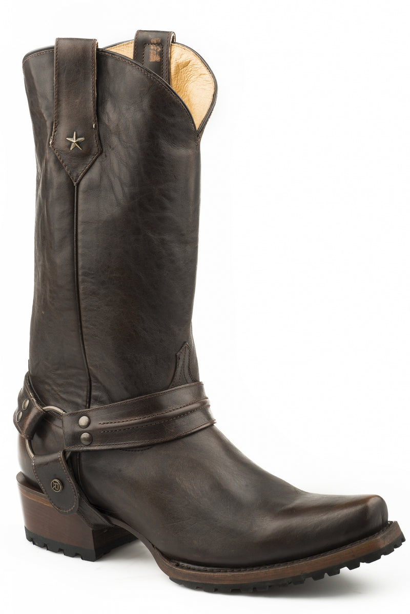 Roper Mens Harness Bandit Toe Western Boots