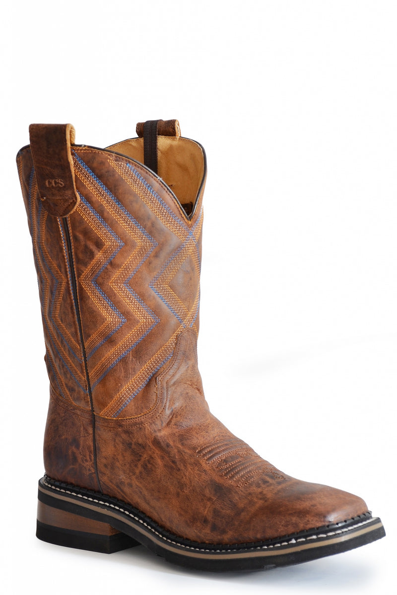 Roper Mens Diamond Stitched Conceal Carry Boots