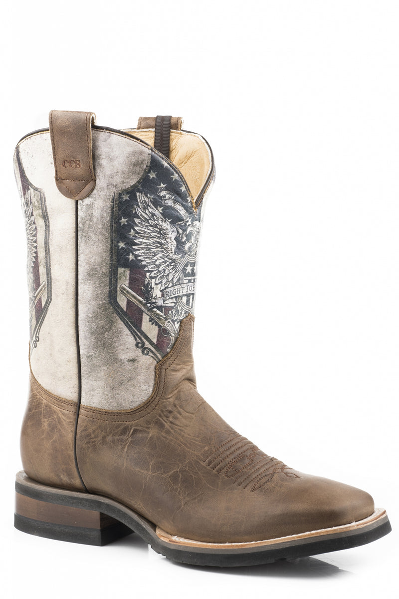 Roper Mens Square Toe Conceal Carry Boots