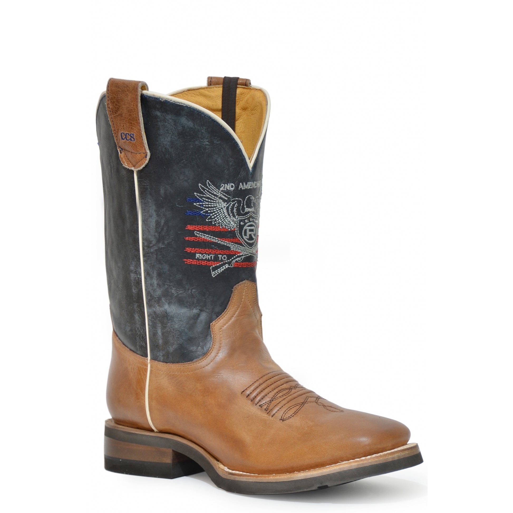 Roper Mens 2nd Amendment Conceal Carry GEO OutSole Boots