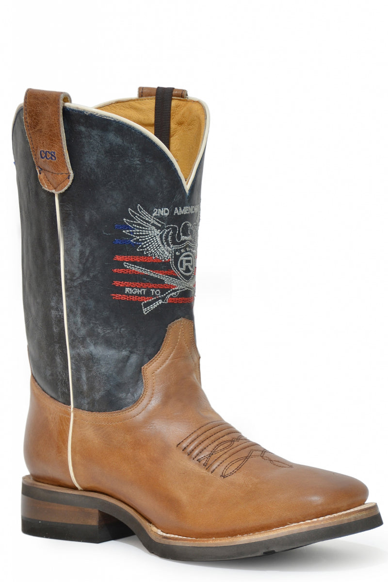 Roper Mens 2nd Amendment Conceal Carry GEO OutSole Boots