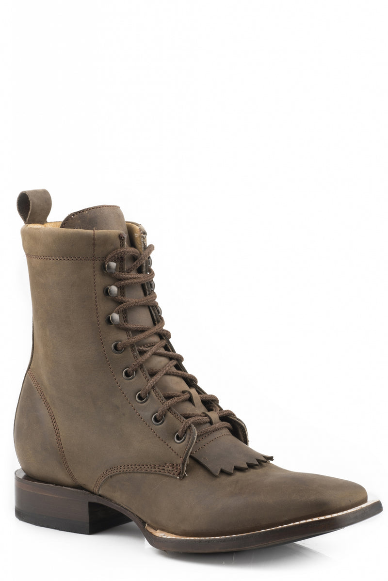Roper Mens Lacer Hybrid Sole Leather Boots