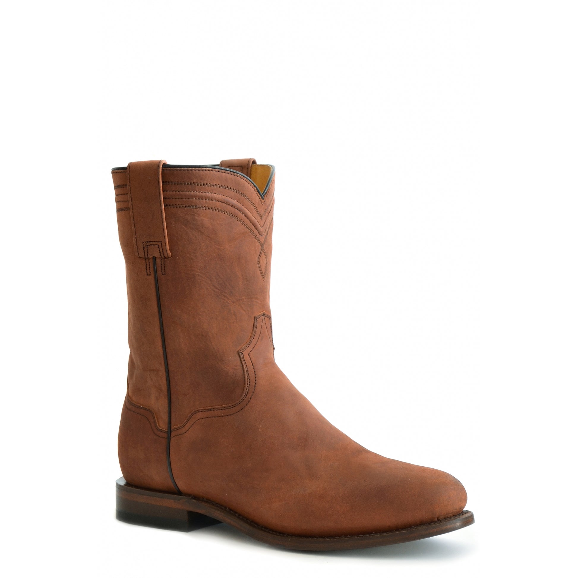 Roper Mens 10" Shaft Roper Toe Leather Boots