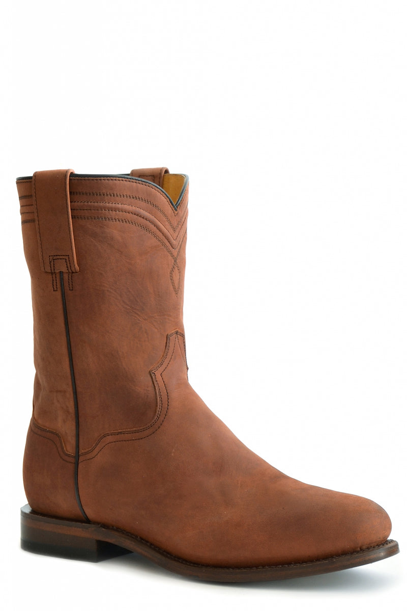 Roper Mens 10" Shaft Roper Toe Leather Boots